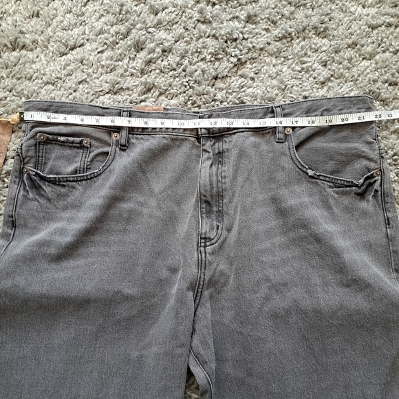 Blue pronto uomo | Grey men's jean straight cut - Picture 9 of 12